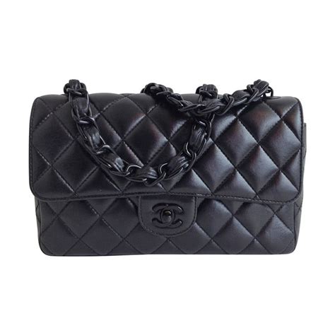 chanel bag black chain|New this season .